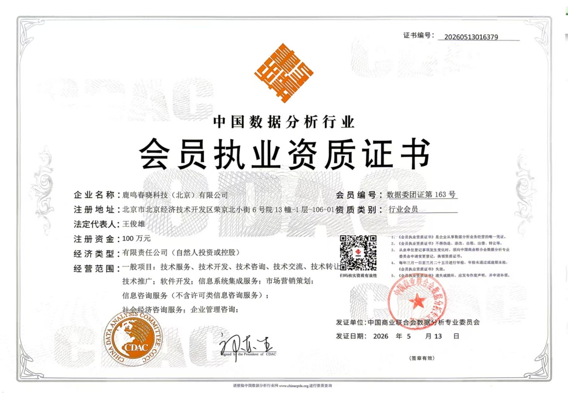 数珀AI正式成为中国商业联合会数据分析专业委员会会员单位，以GEO数据资产服务支撑团体标准建设！﻿